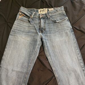 Mens Ariat M4 Low Rise Boot Cut Jeans